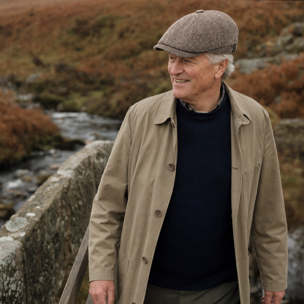 Herringbone Wool Cap — KILLORGLIN