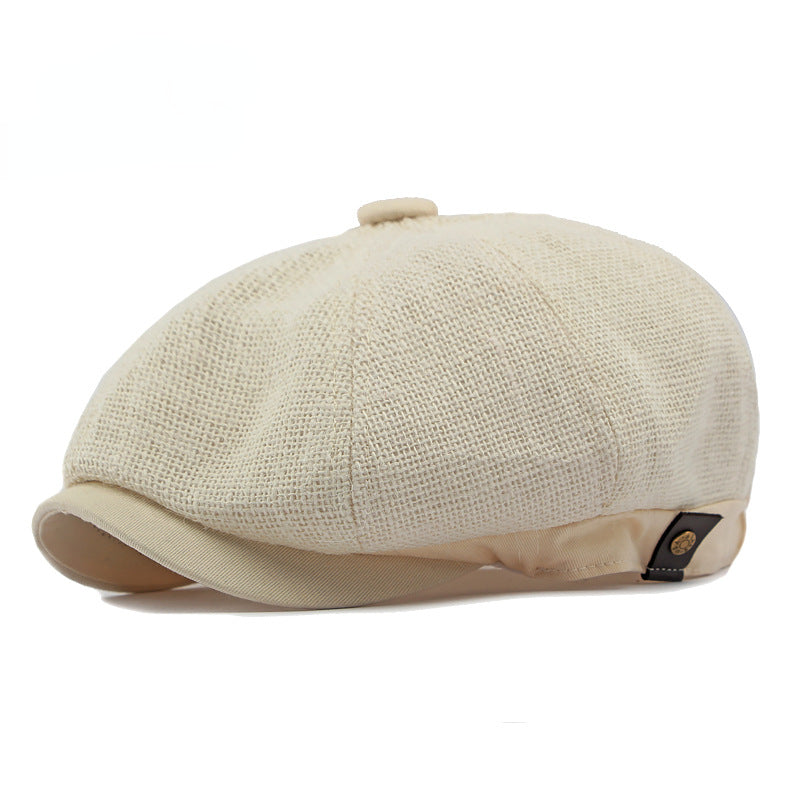 Linen Crown Cap — CREESLOUGH