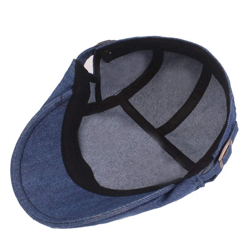 Raw Denim Cap — BUNCLODY