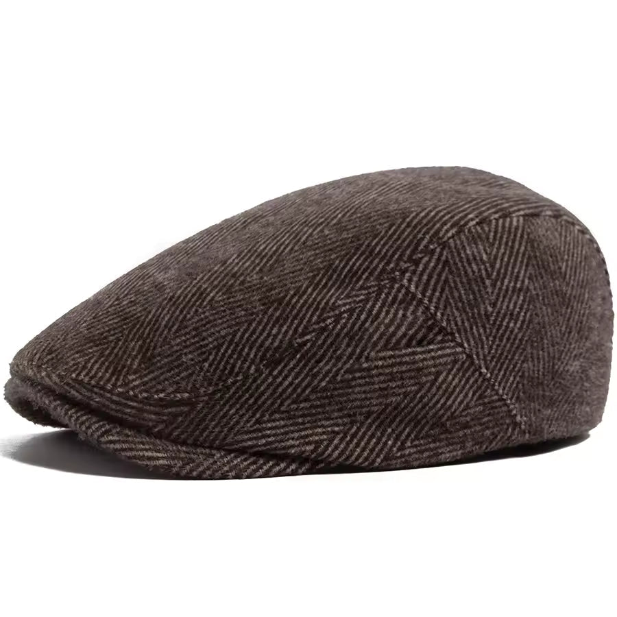 Herringbone Wool Cap — YOUGHAL