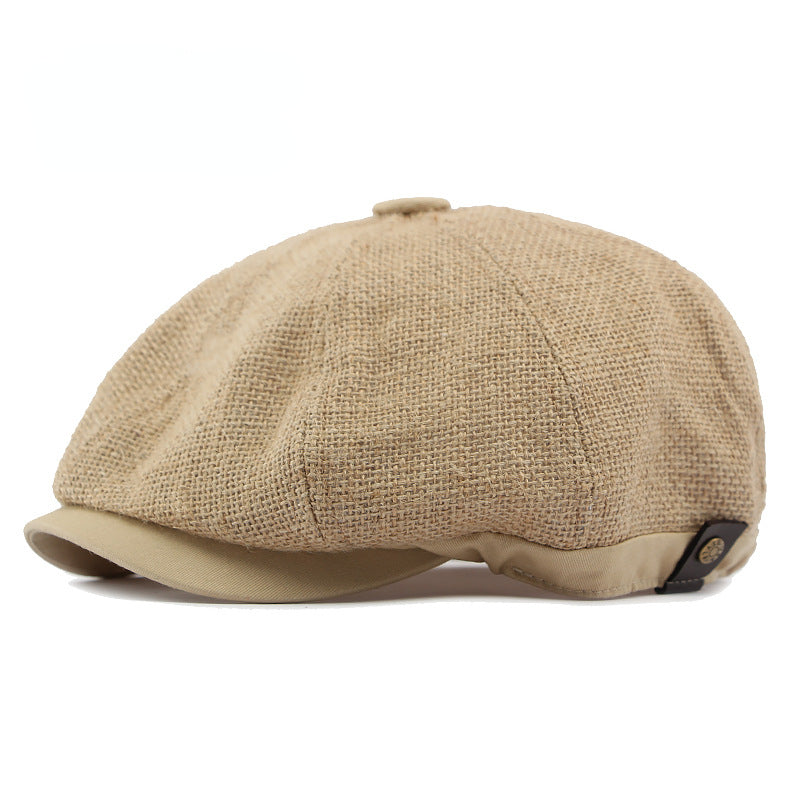 Linen Crown Cap — CREESLOUGH