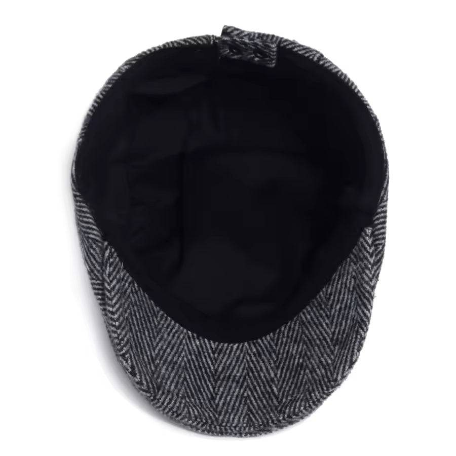 Herringbone Wool Cap — YOUGHAL