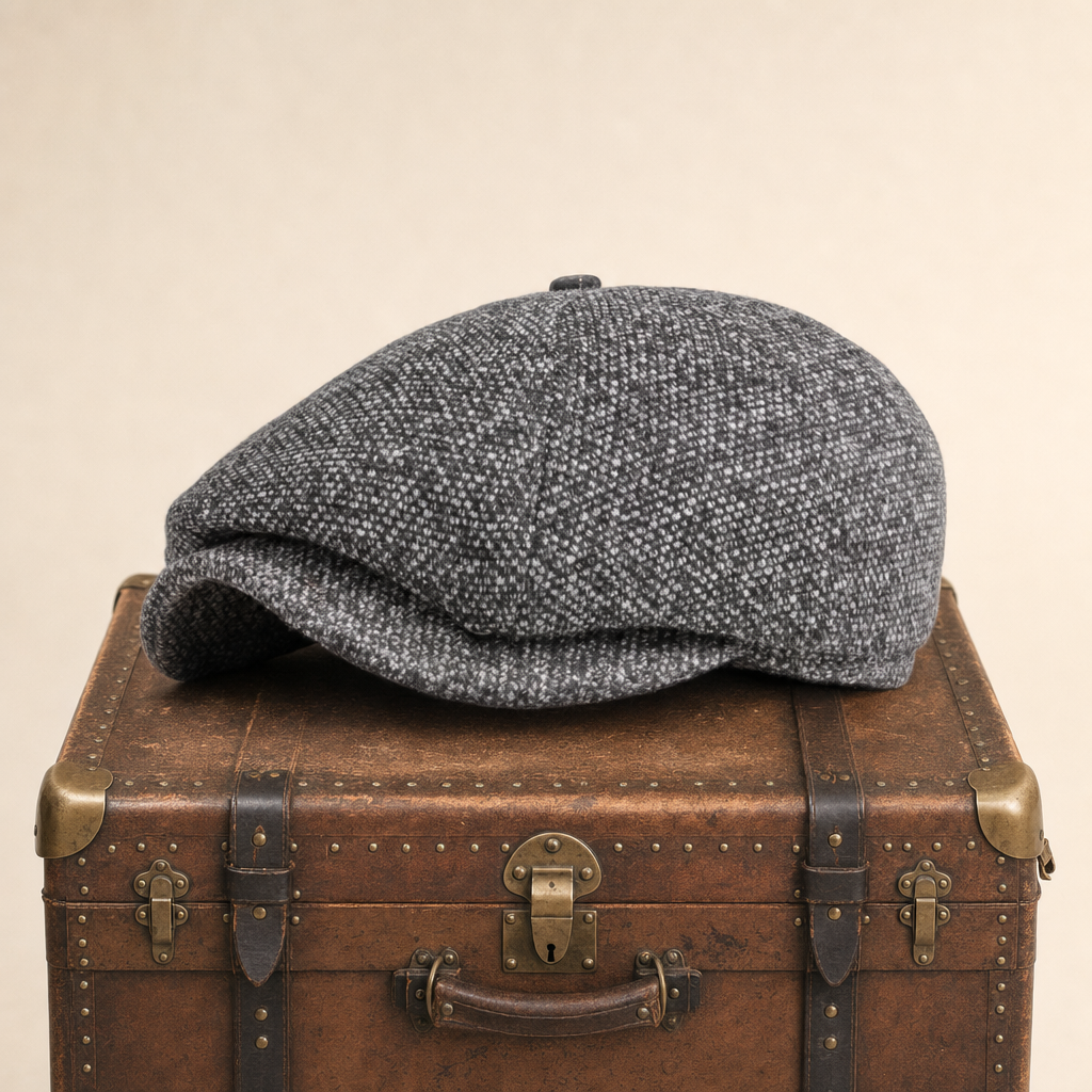 Flecked Eight-Panel Cap — LETTERFRACK