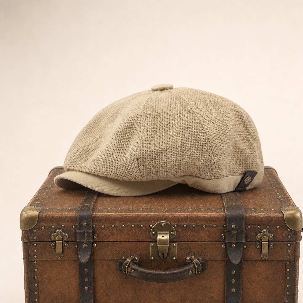 Linen Crown Cap — CREESLOUGH