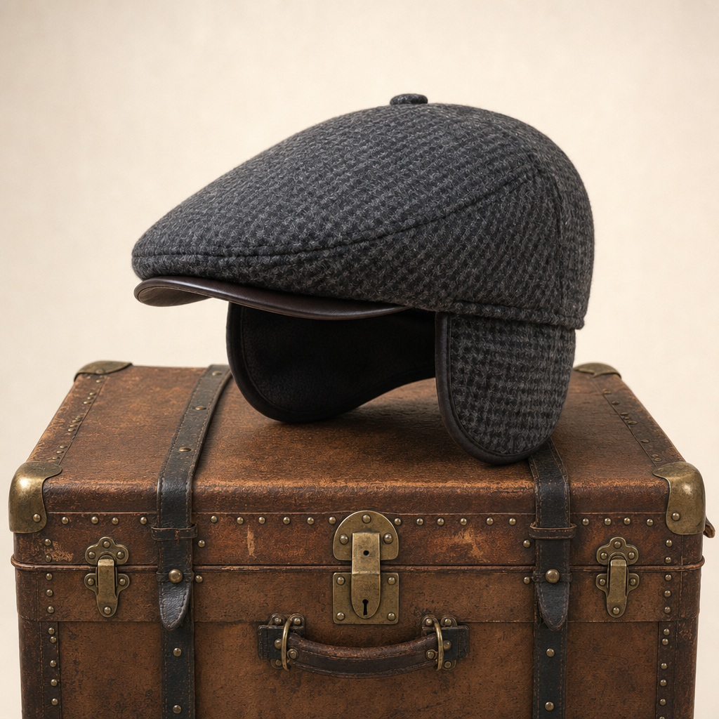 Wool Ear Flap Cap — SPIDDAL