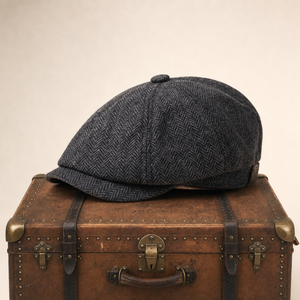 Herringbone Wool Cap — KILLORGLIN