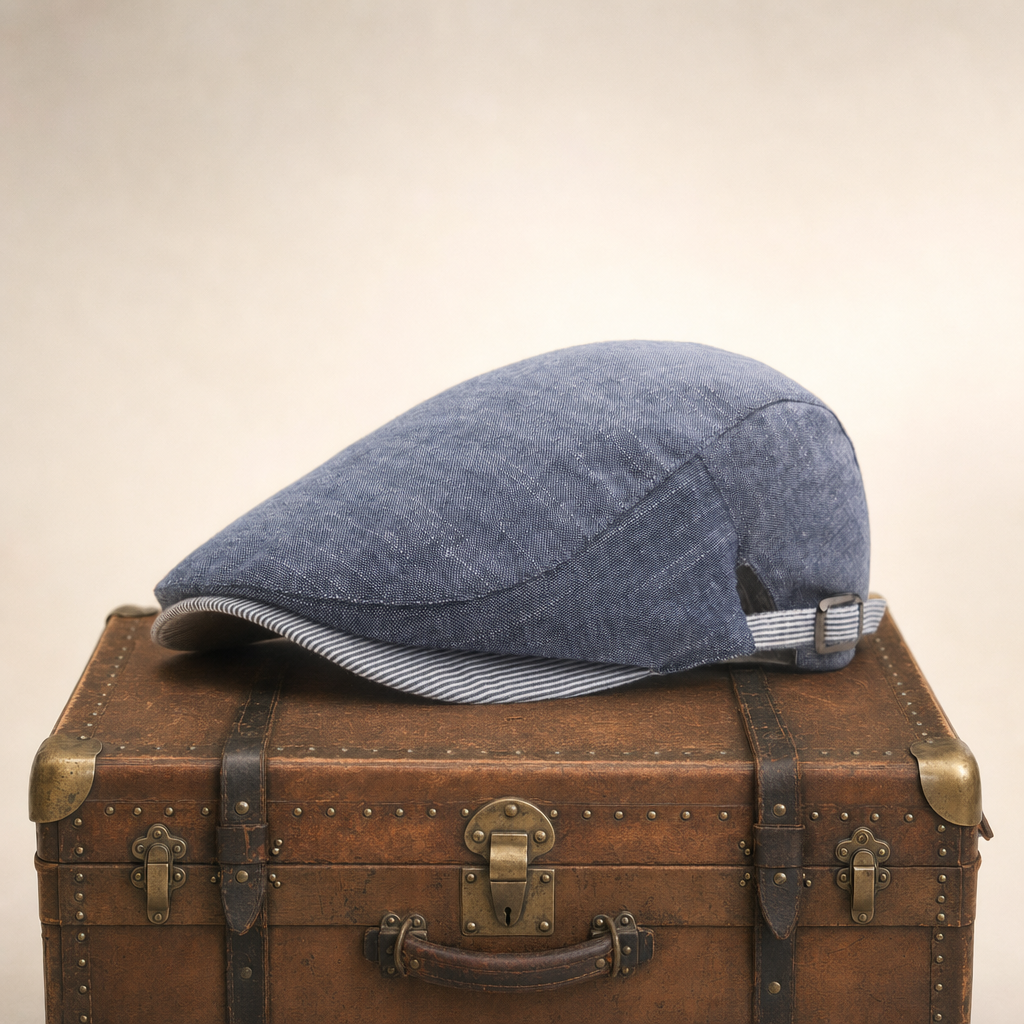 Coastal Linen Cap — KENMARE