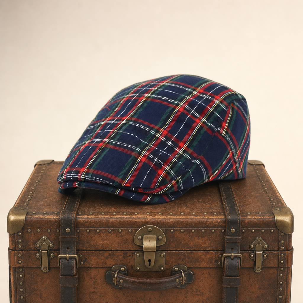Festive Plaid Cap — SCHULL