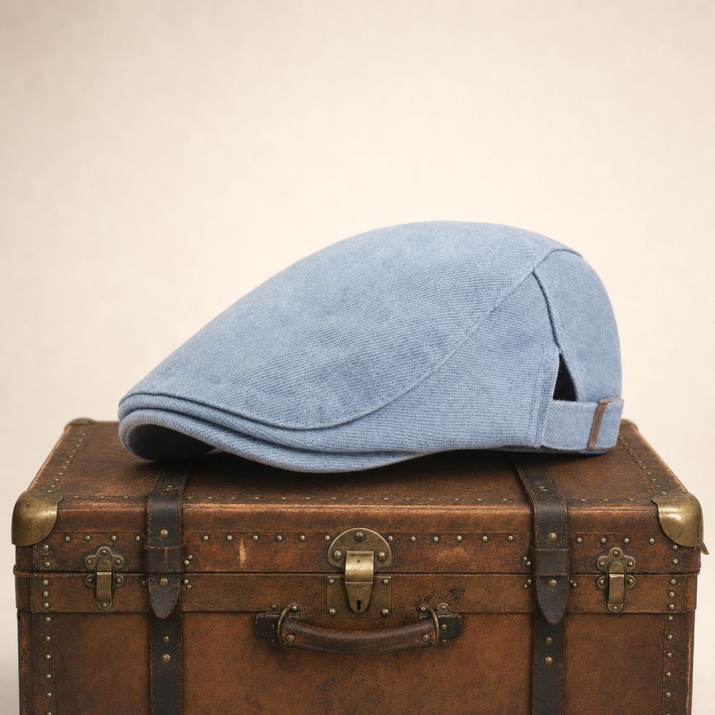 Raw Denim Cap — BUNCLODY