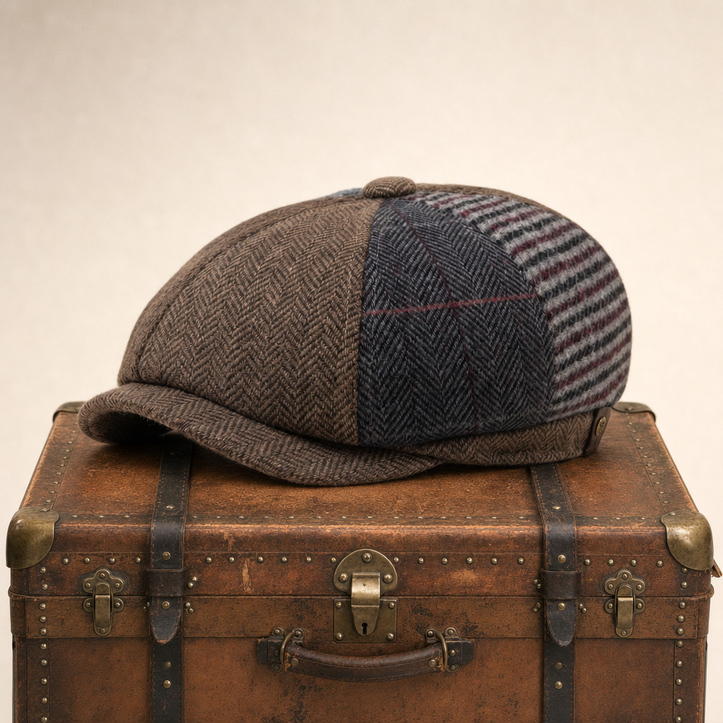Wool Patchwork Cap — ABBEYLEIX