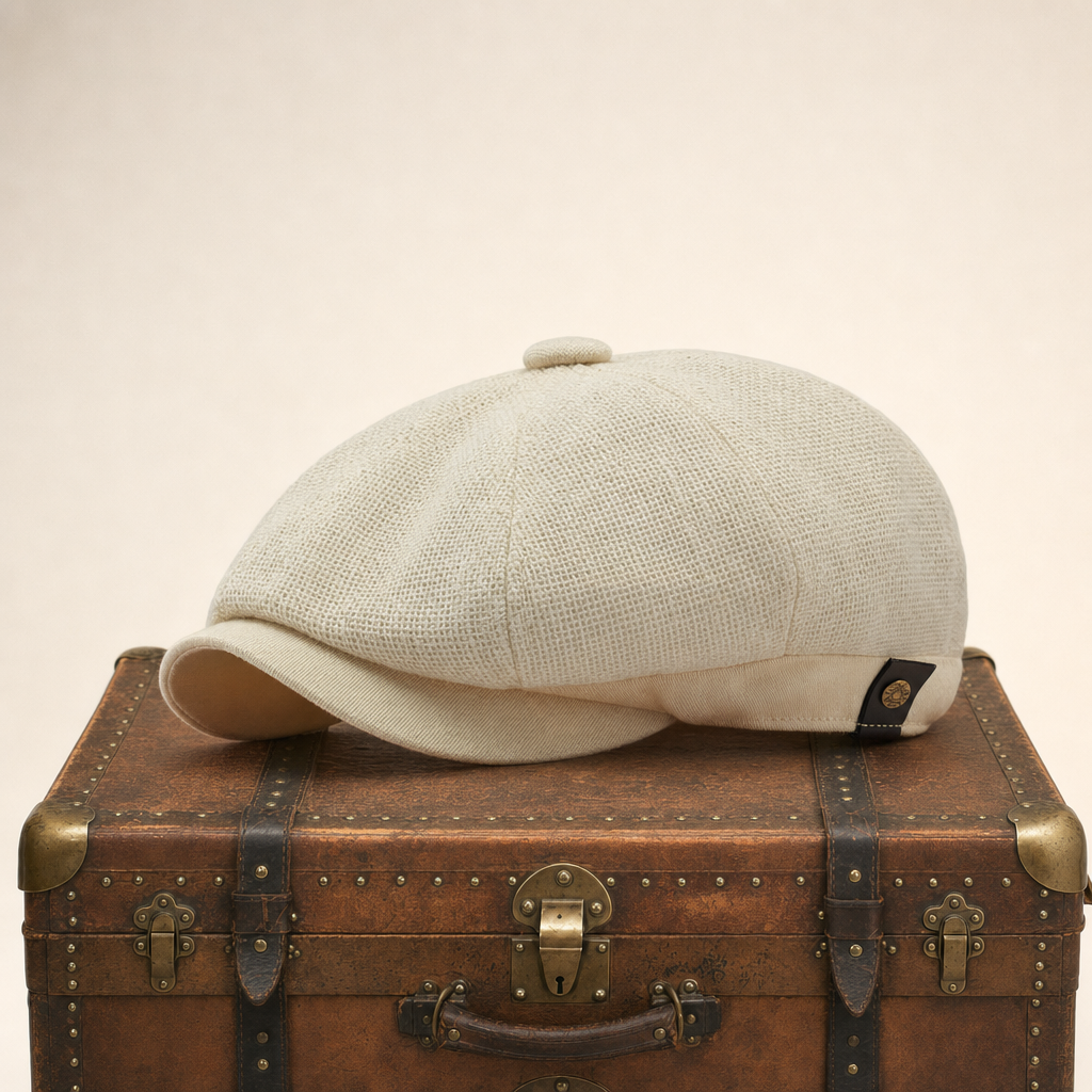 Linen Crown Cap — CREESLOUGH