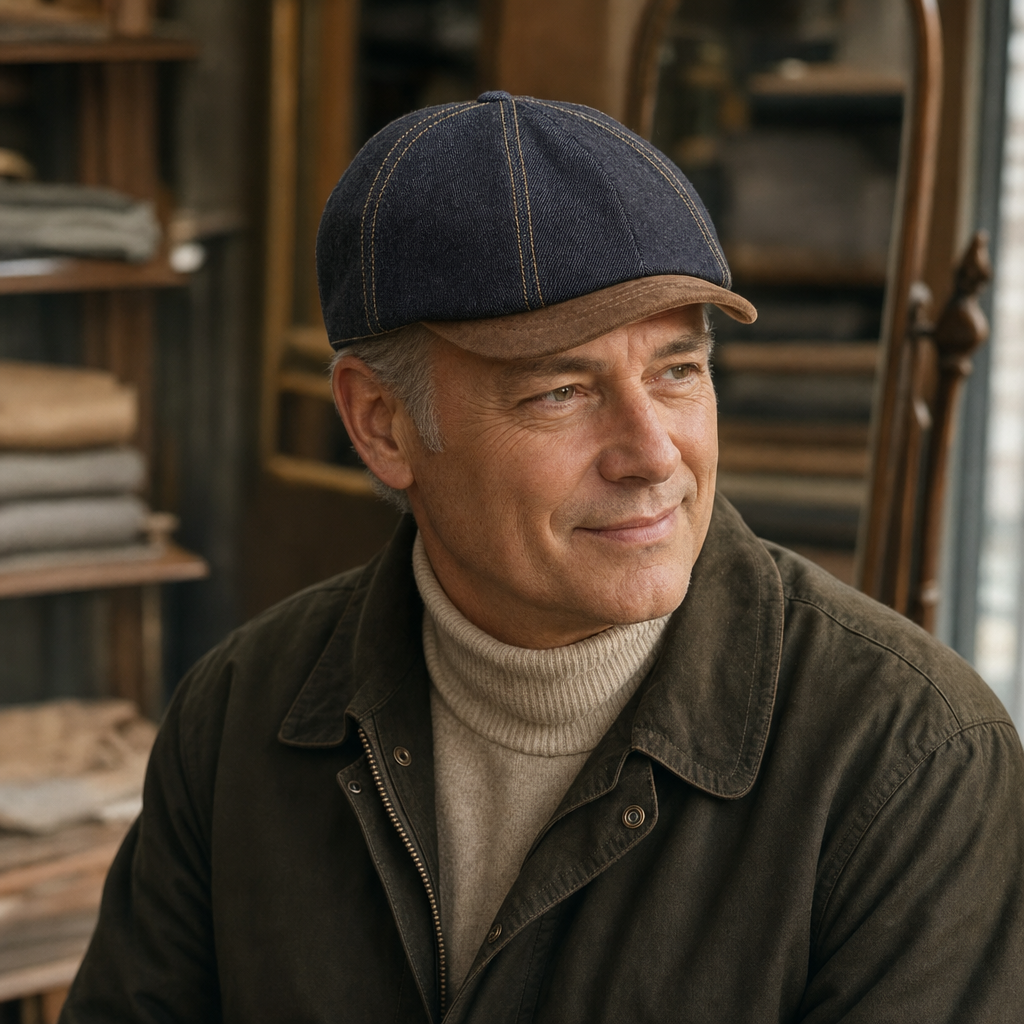 Workman's Denim Cap — DRUMSHANBO