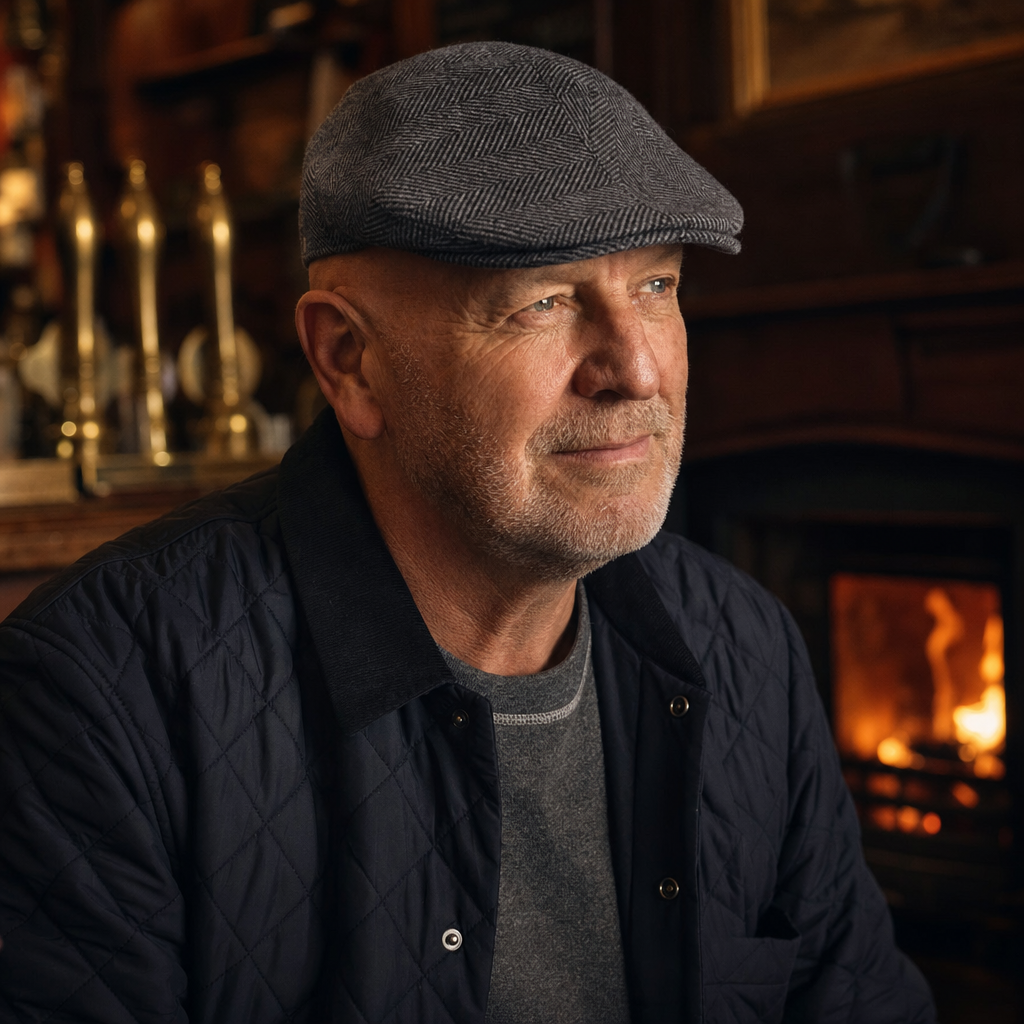 Herringbone Wool Cap — YOUGHAL