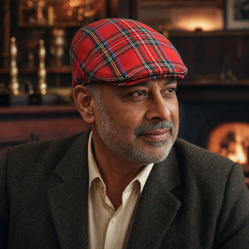 Festive Plaid Cap — SCHULL