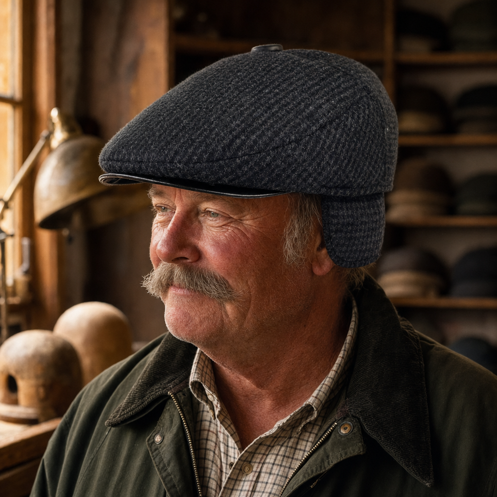 Wool Ear Flap Cap — CHARLESTOWN