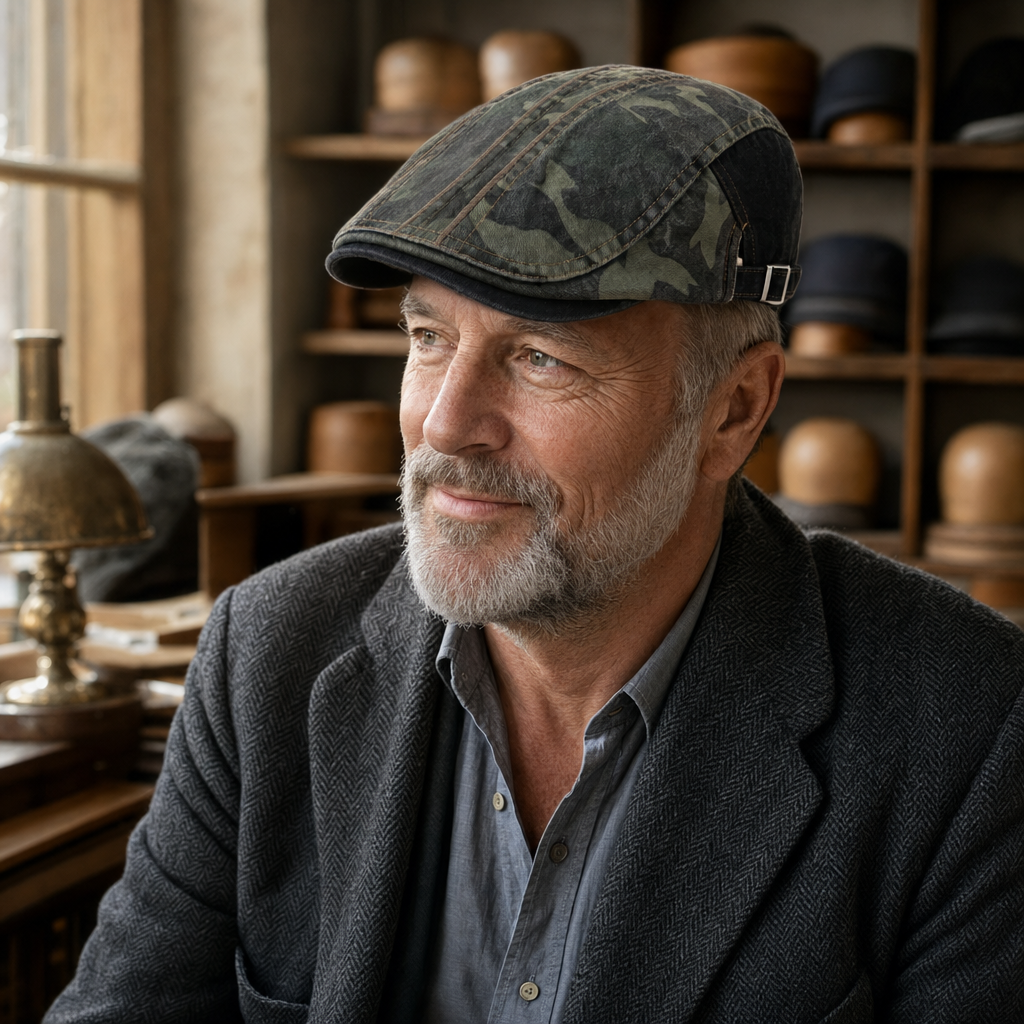 Camo Cotton Cap — CARNDONAGH