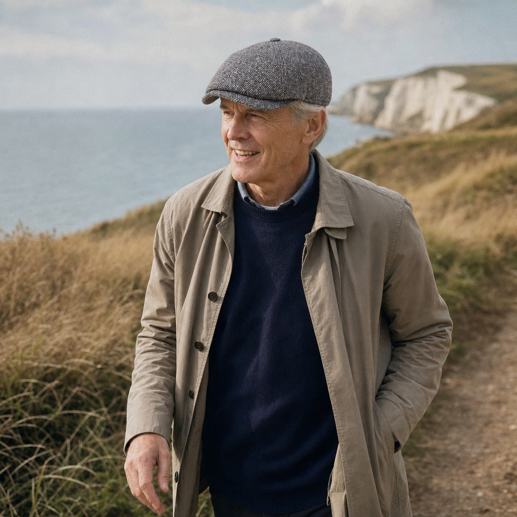 Flecked Eight-Panel Cap — ATHENRY