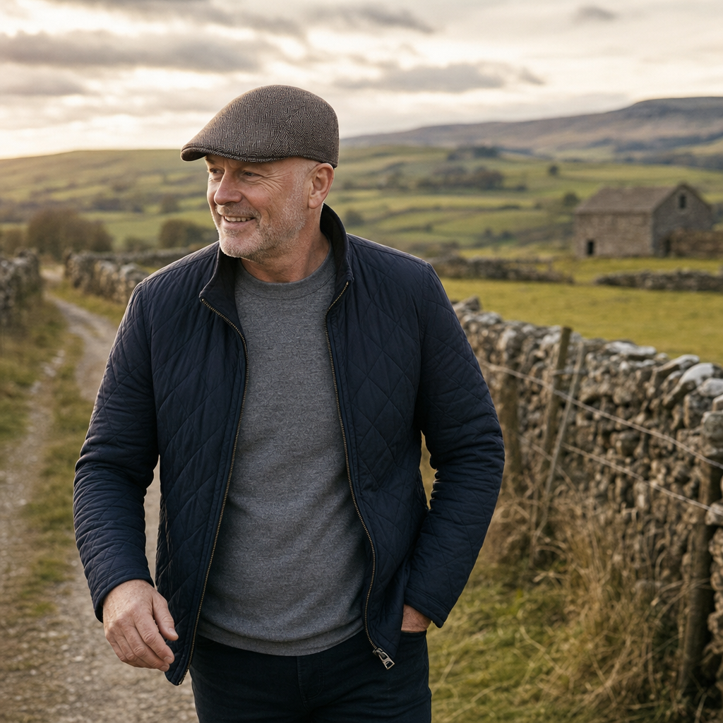 Herringbone Bush Cap — BUNCRANA