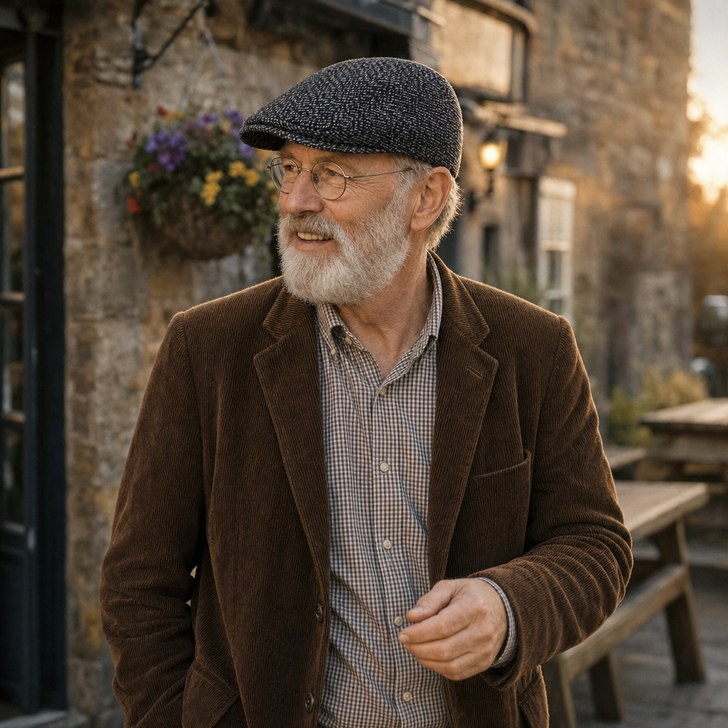 Tweed Flat Cap — CASHEL