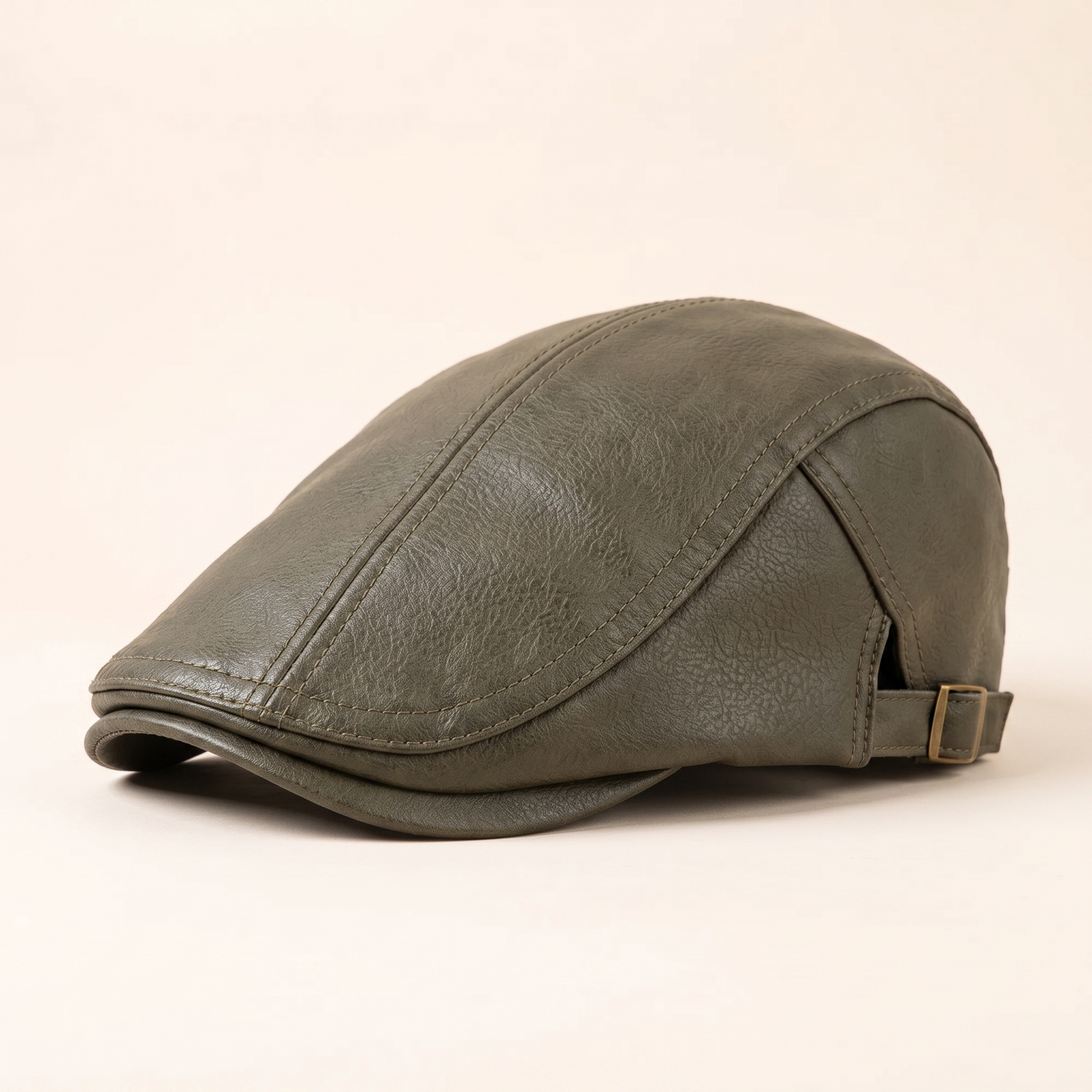 Heritage Leather Cap — COLLOONEY