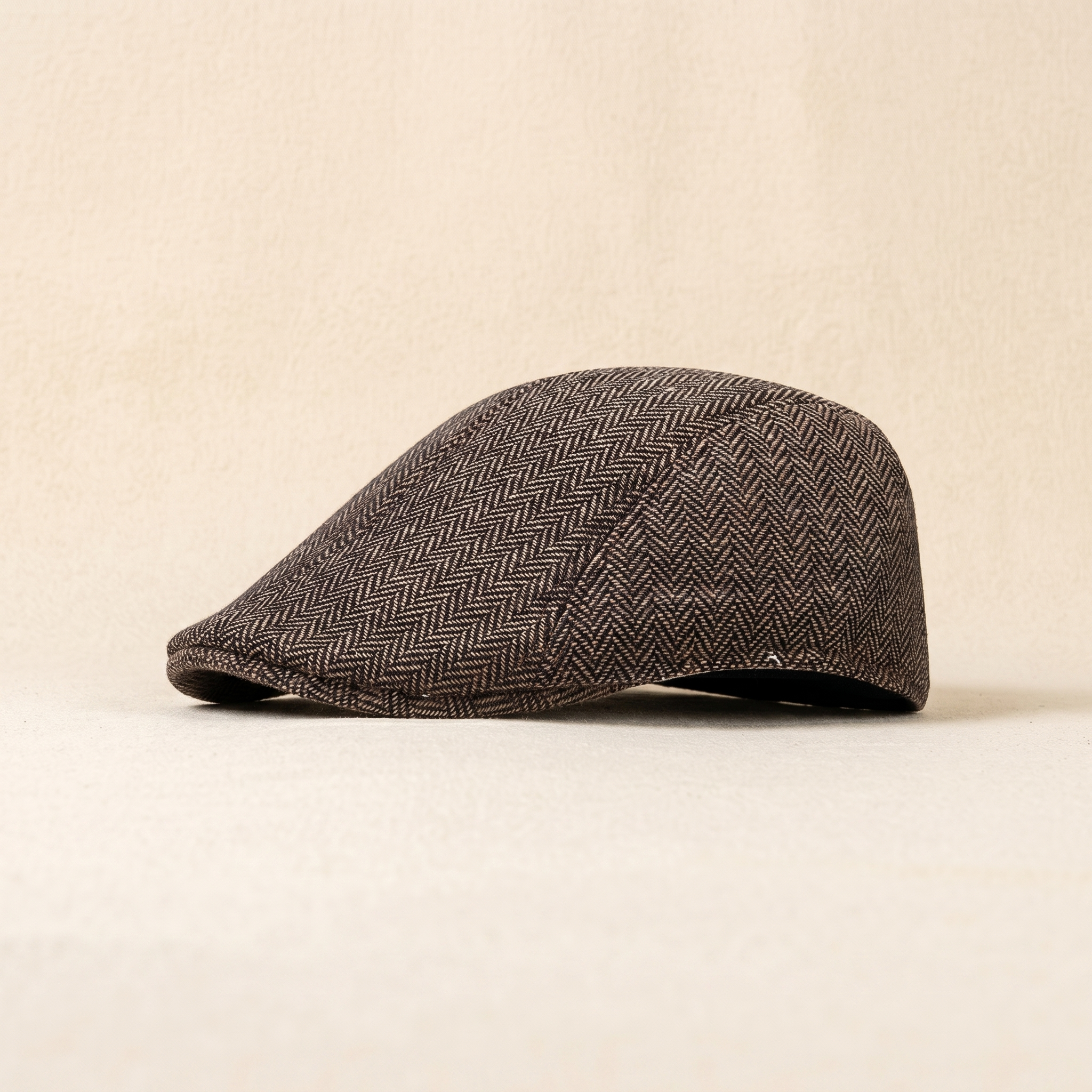 Herringbone Bush Cap — BUNCRANA