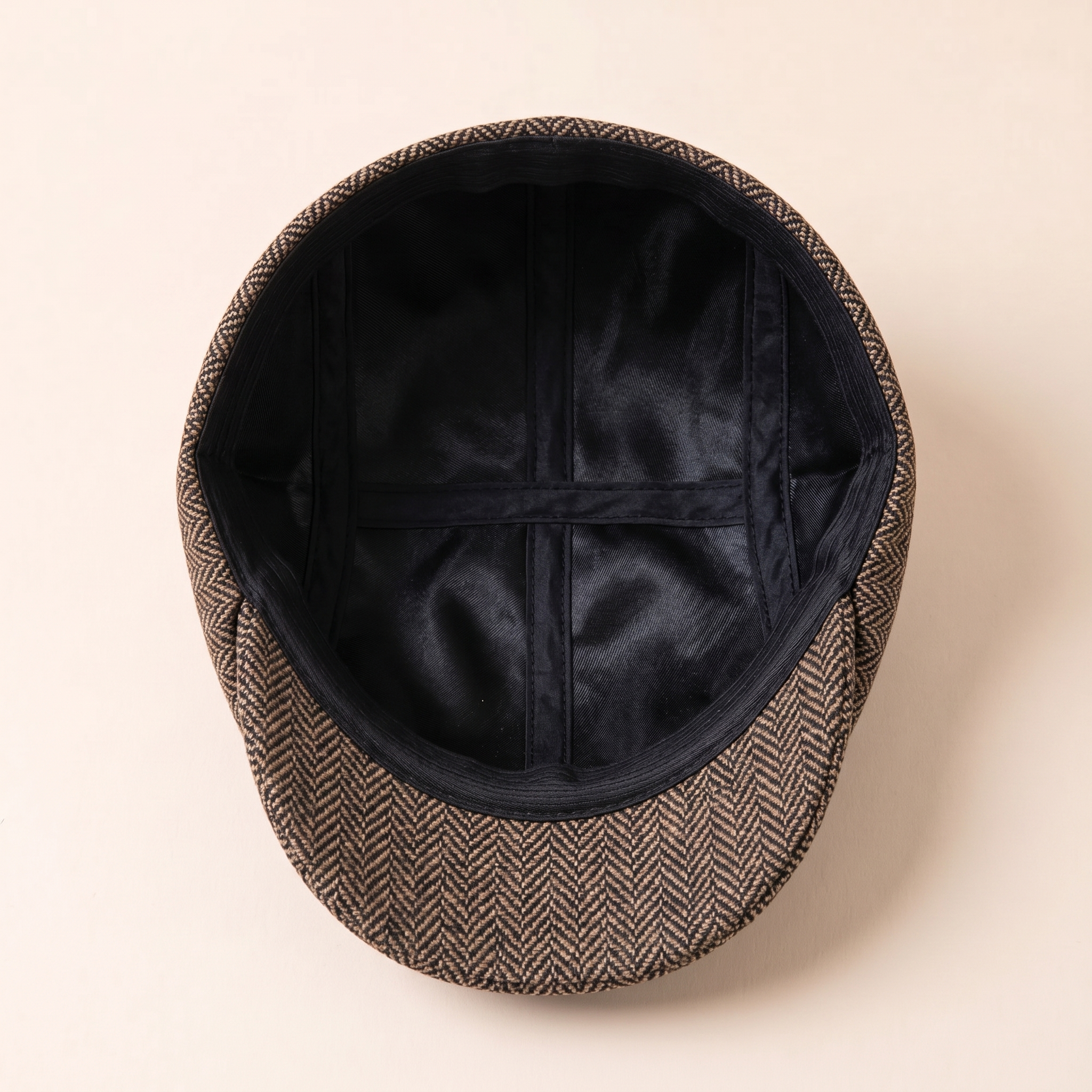Herringbone Bush Cap — BUNCRANA