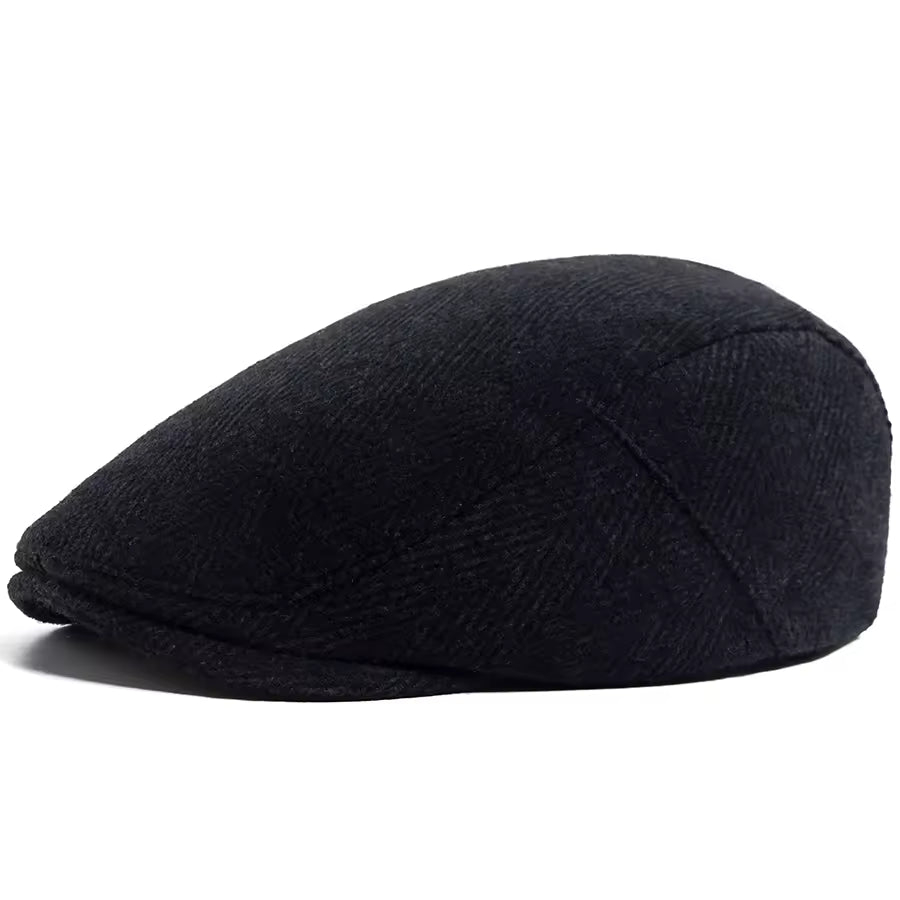 Herringbone Wool Cap — YOUGHAL