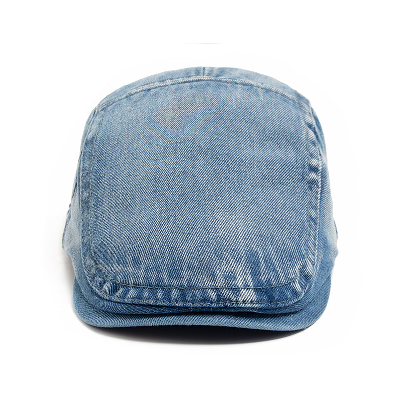 Stonewash Denim Cap — AVOCA