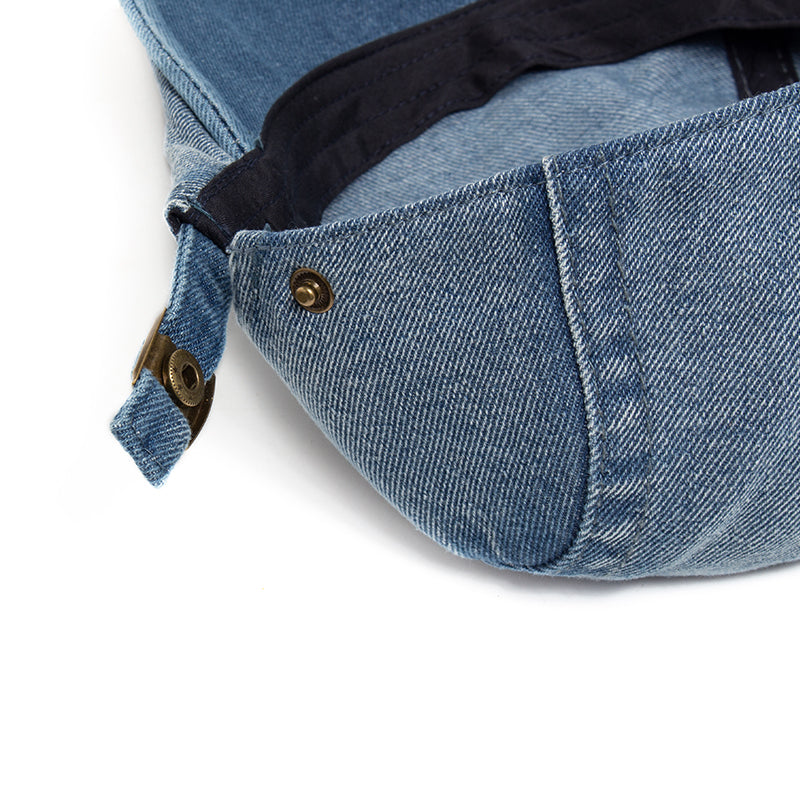 Stonewash Denim Cap — AVOCA