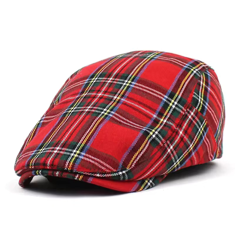 Festive Plaid Cap — SCHULL