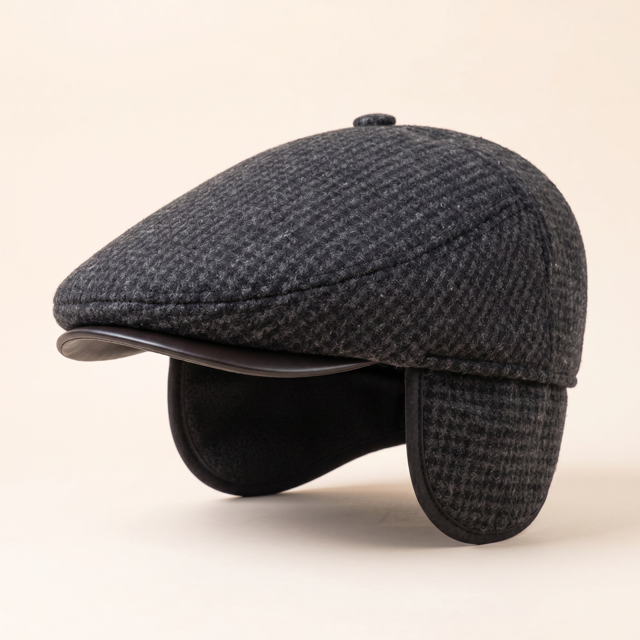 Wool Ear Flap Cap — SPIDDAL