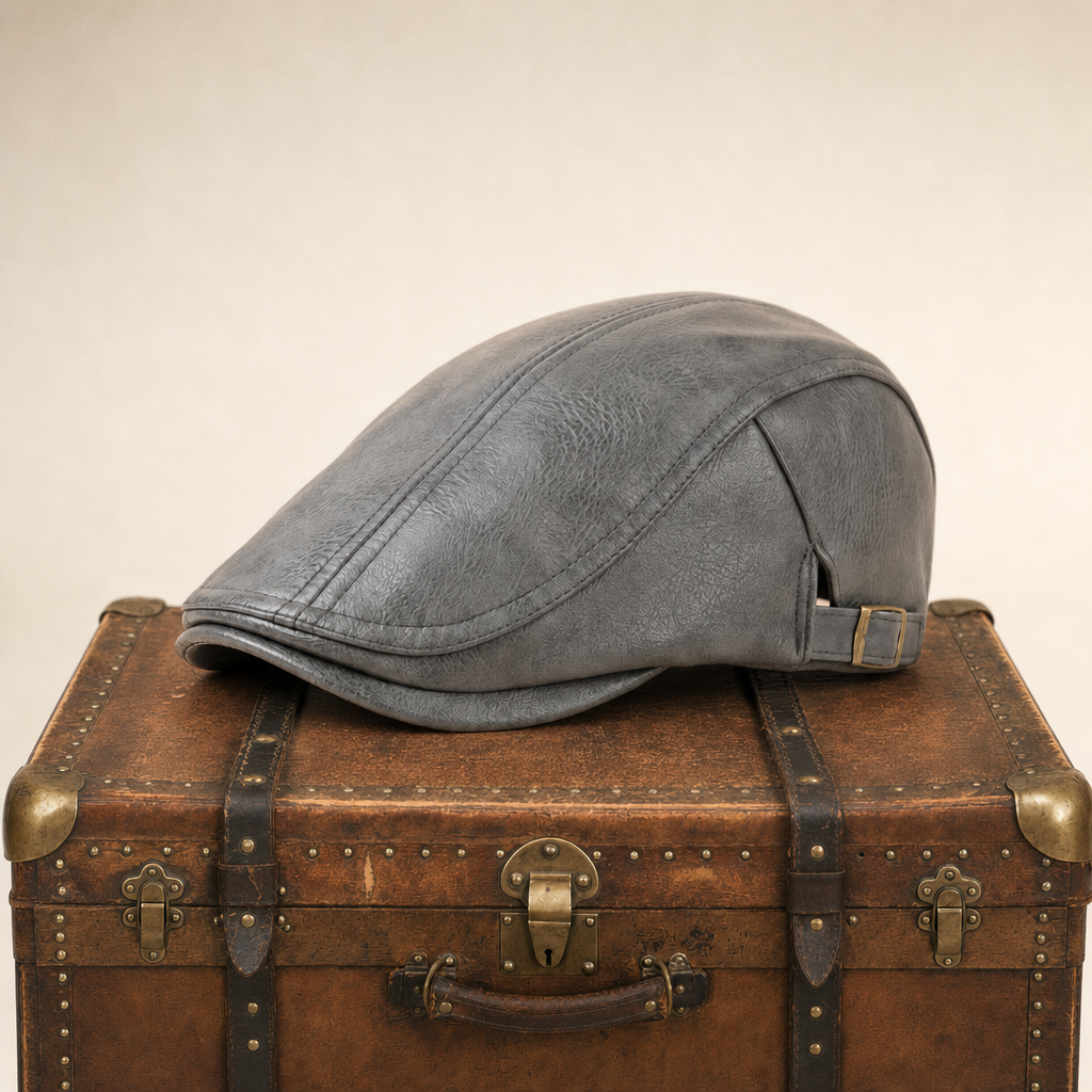 Heritage Leather Cap — COLLOONEY