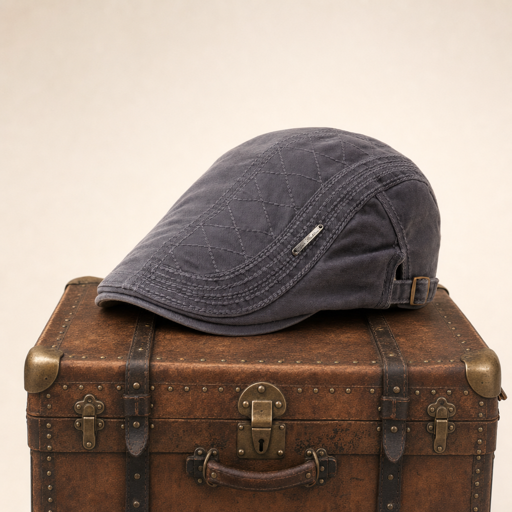 Quilted Cotton Cap — COOTEHILL