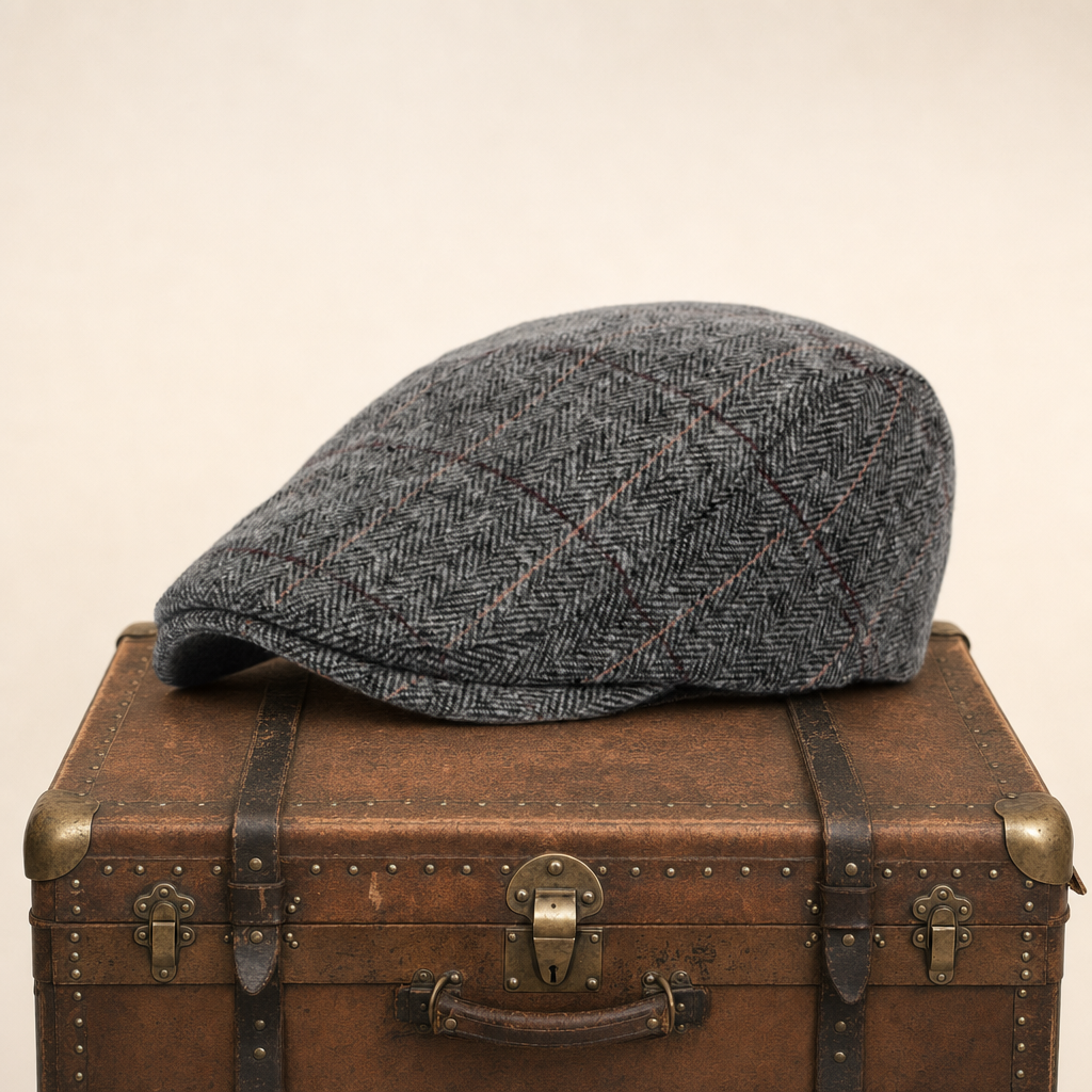 Pinstripe Herringbone Cap — ARDMORE