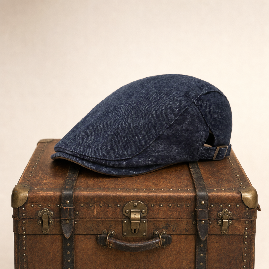 Raw Denim Cap — STROKESTOWN
