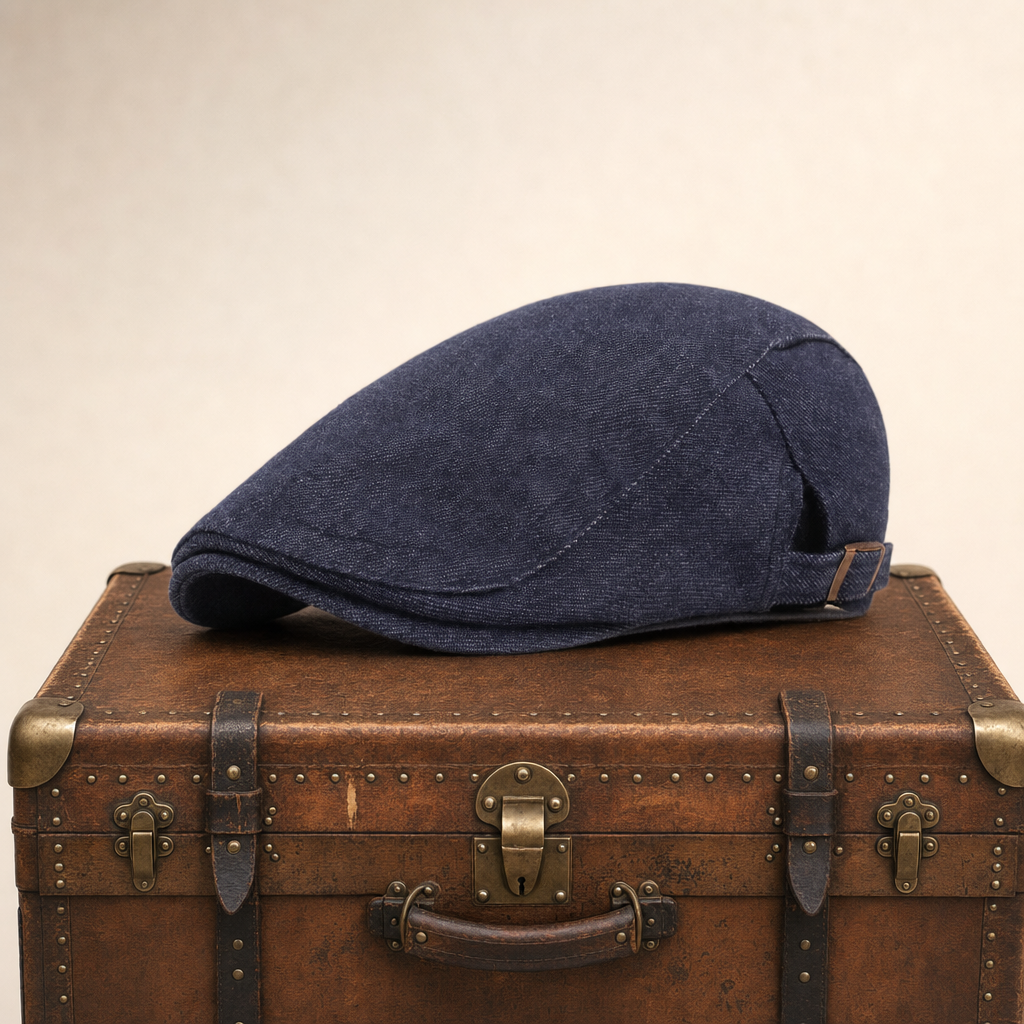Raw Denim Cap — BUNCLODY