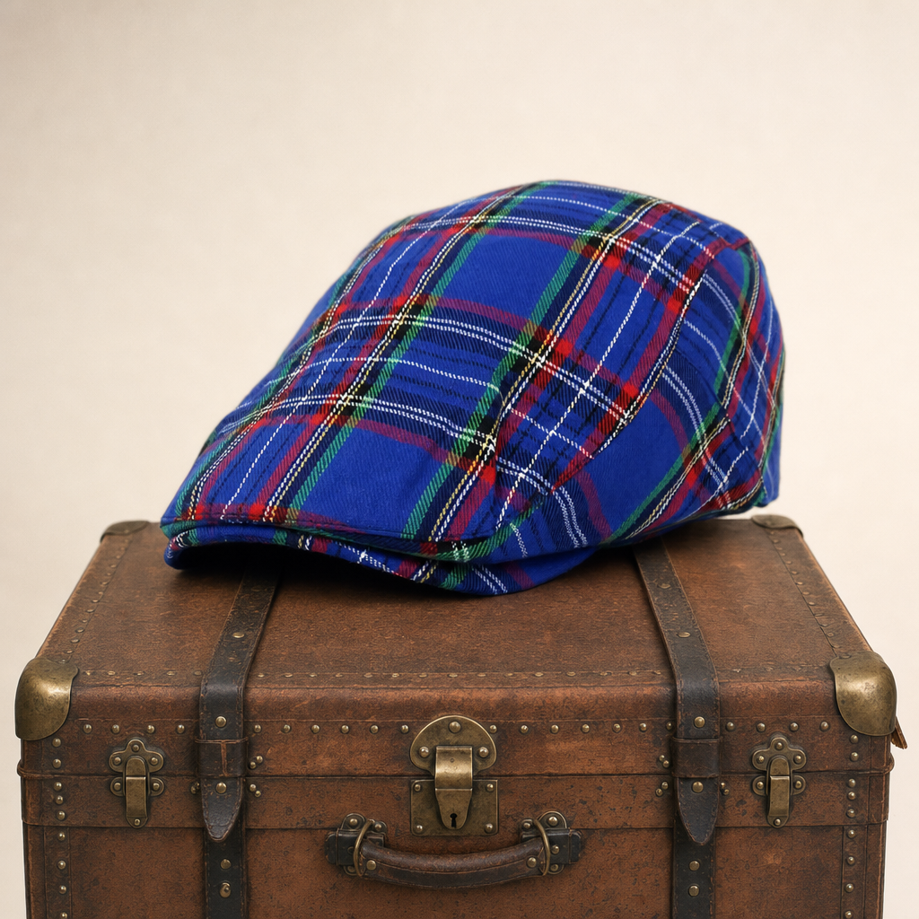 Festive Plaid Cap — SCHULL