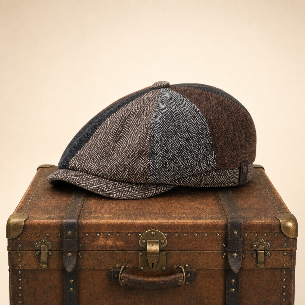 Herringbone Wool Cap — KILLORGLIN