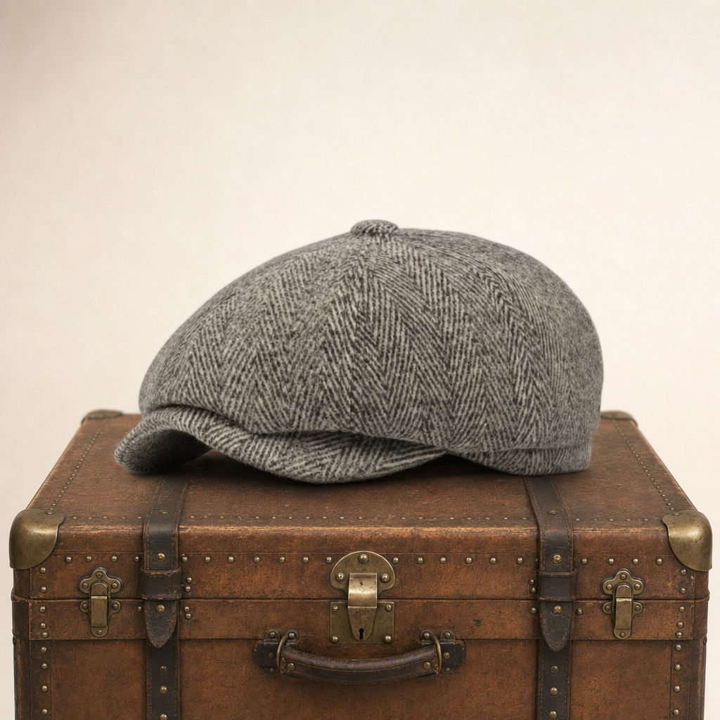 Herringbone Earflap Cap — KILTIMAGH