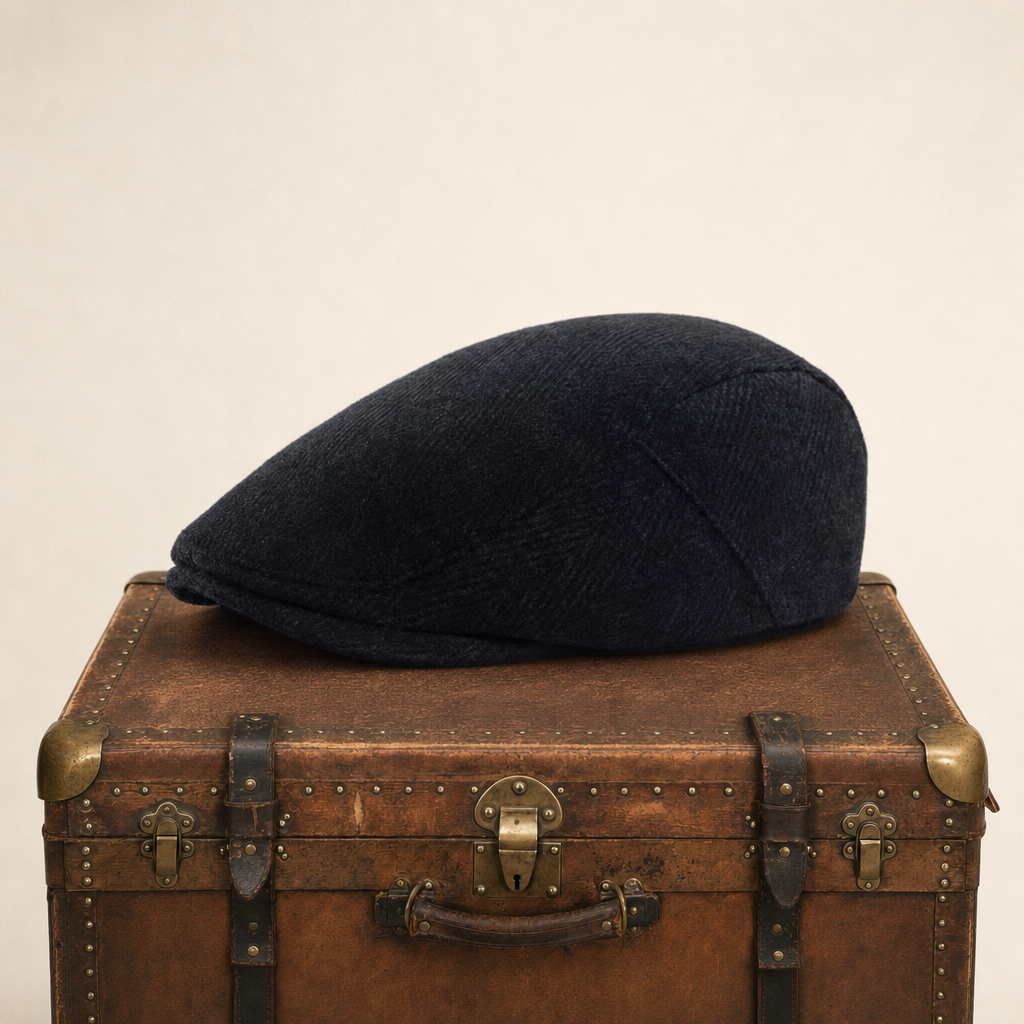 Herringbone Wool Cap — YOUGHAL