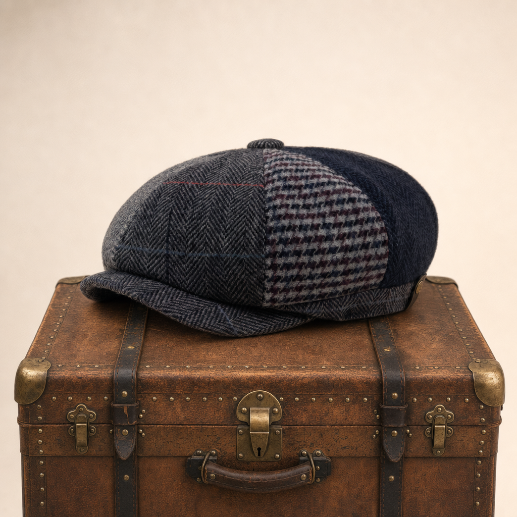 Wool Patchwork Cap — ABBEYLEIX