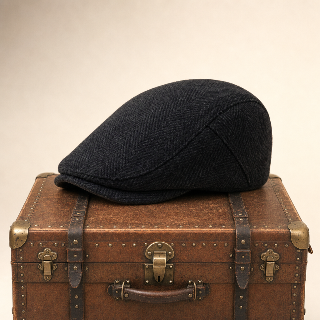 Herringbone Wool Cap — ENNISCRONE