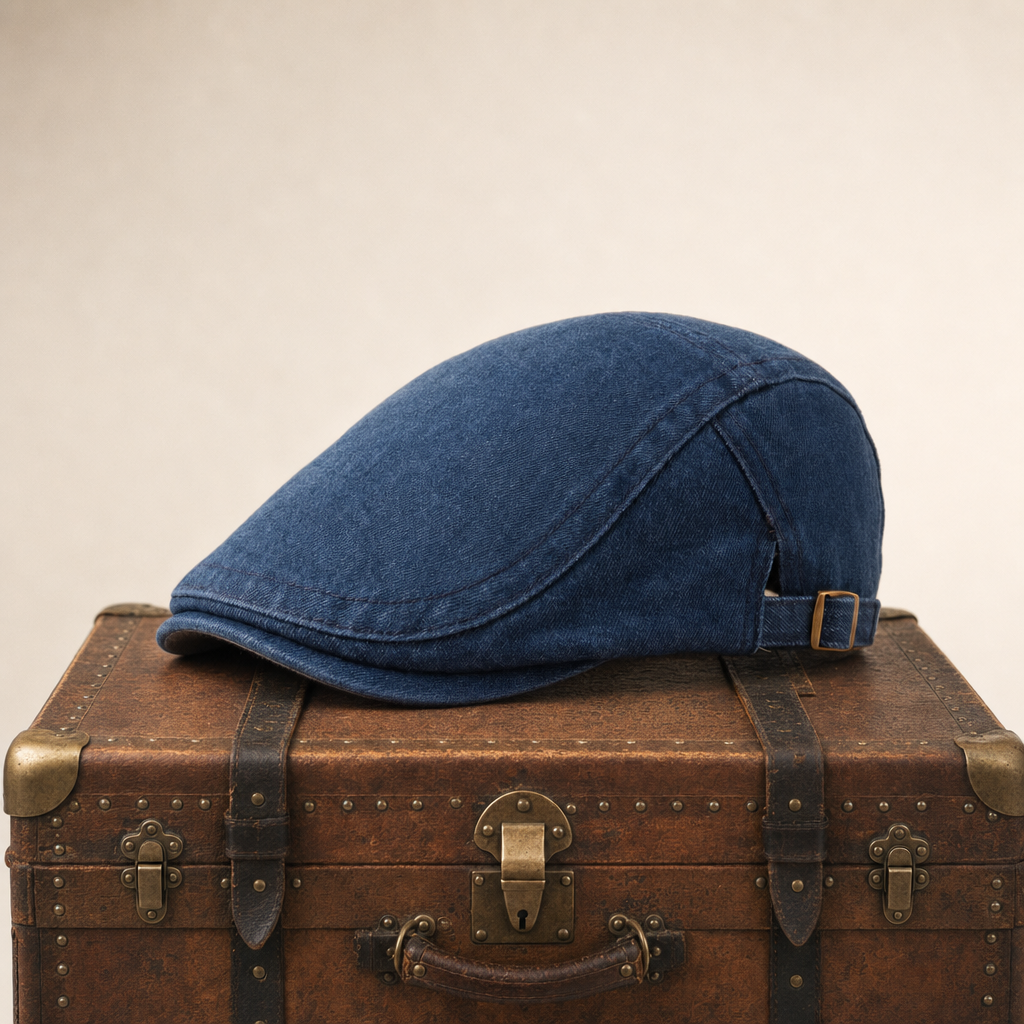 Raw Denim Cap — STROKESTOWN