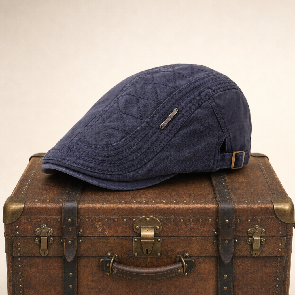 Quilted Cotton Cap — COOTEHILL