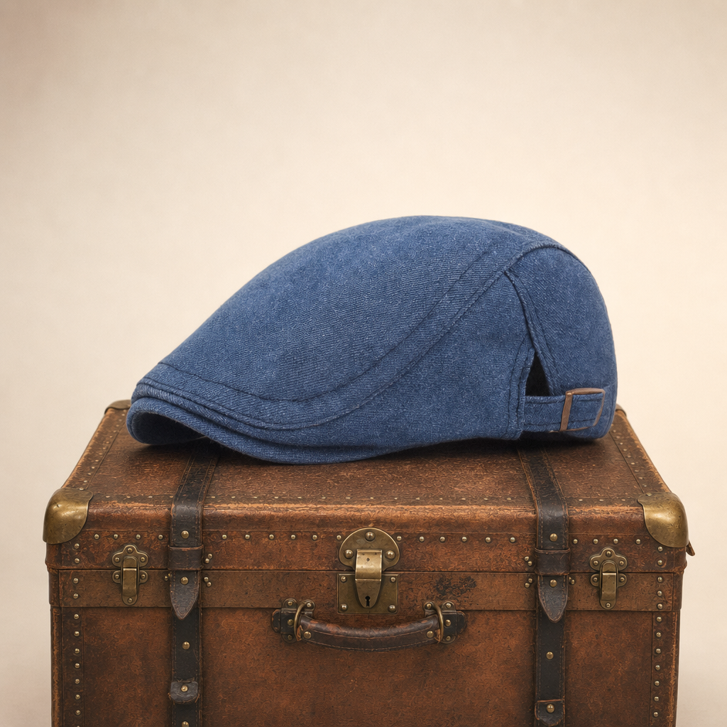 Raw Denim Cap — BUNCLODY