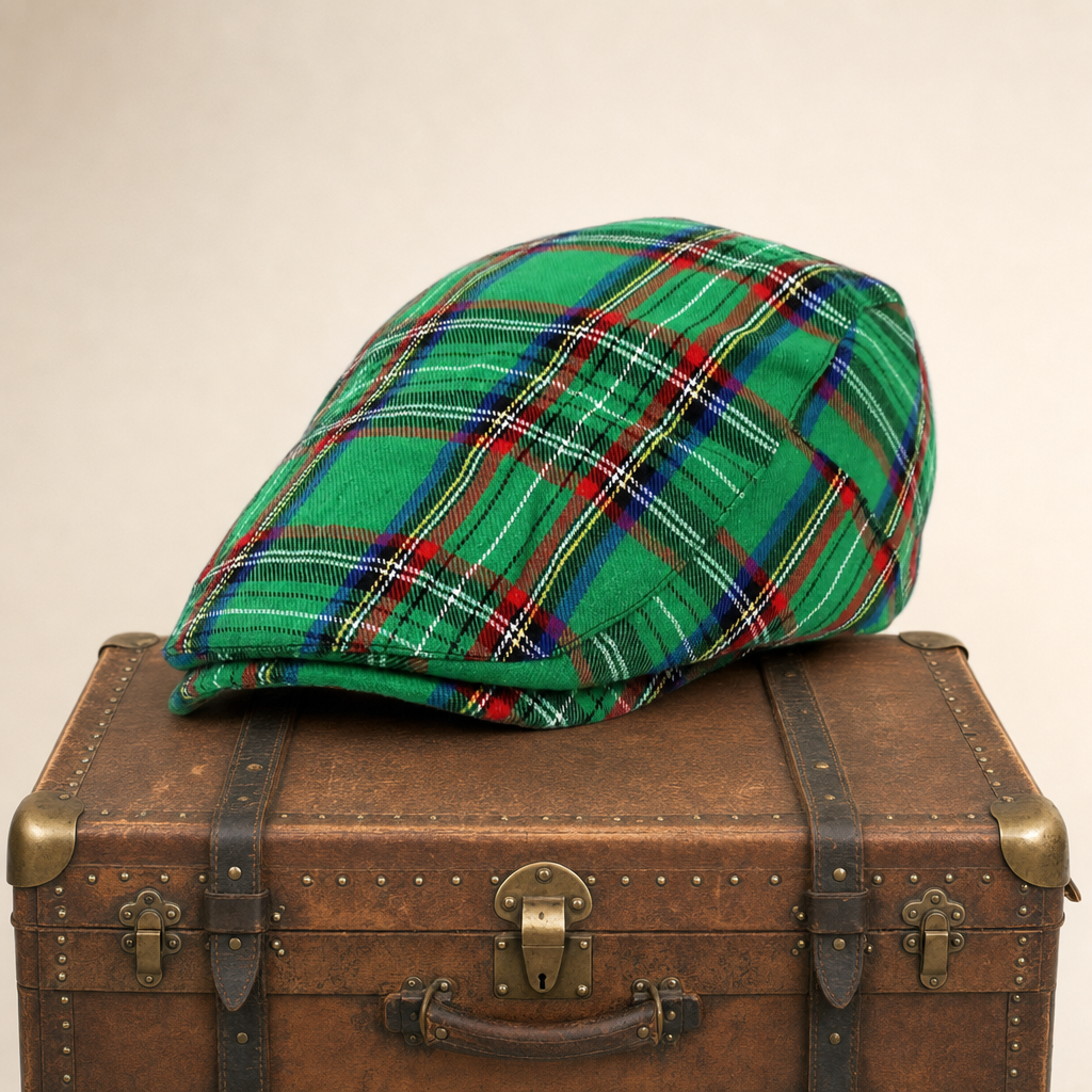 Festive Plaid Cap — SCHULL