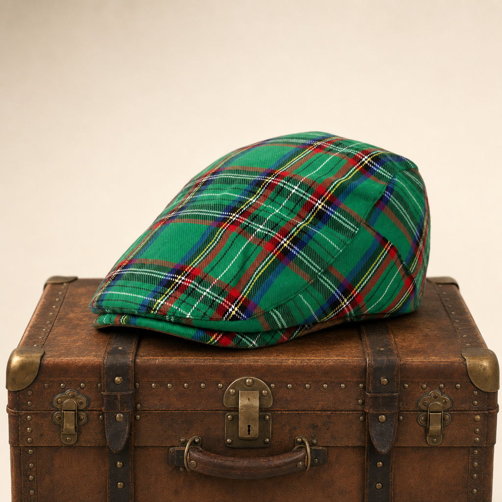 Festive Plaid Cap — ENNISTYMON