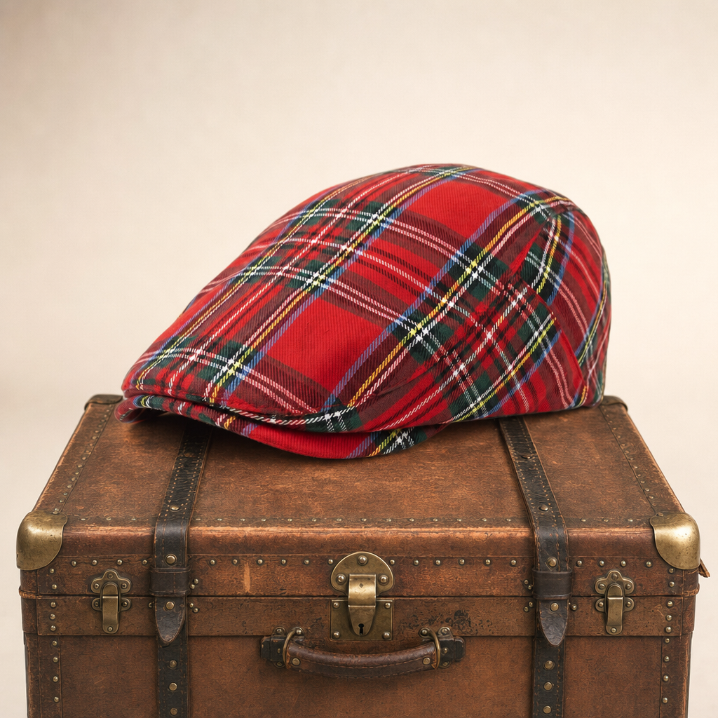 Festive Plaid Cap — ENNISTYMON