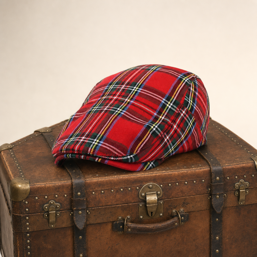 Festive Plaid Cap — SCHULL