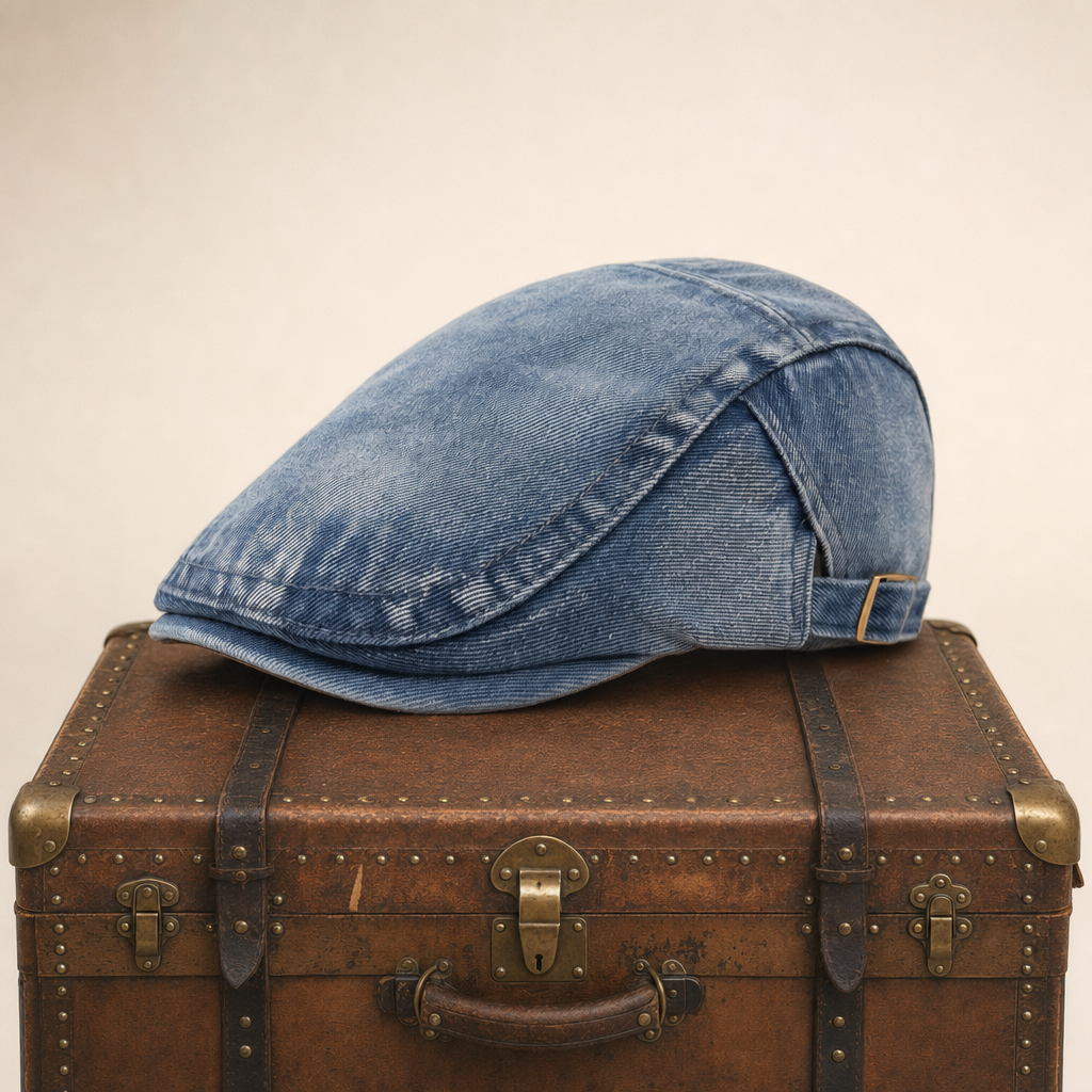 Stonewash Denim Cap — BALLYBUNION